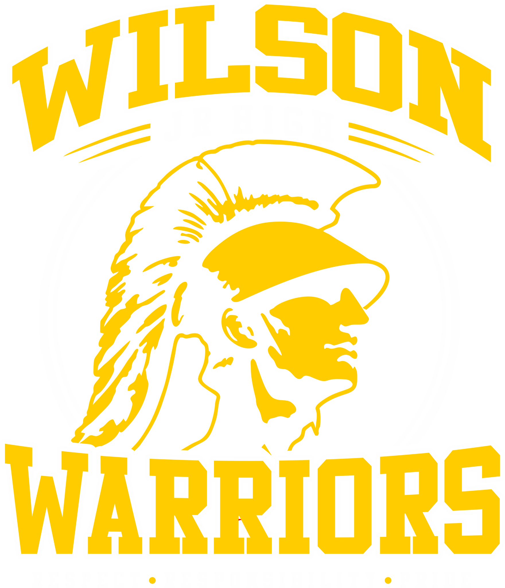 Wilson Jr High Warriors Design