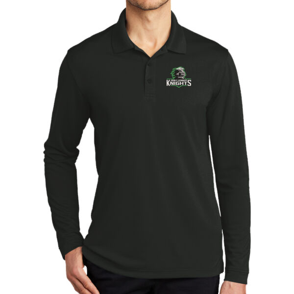 JFK Dry Zone UV Micro Mesh Long Sleeve Polo Thumbnail