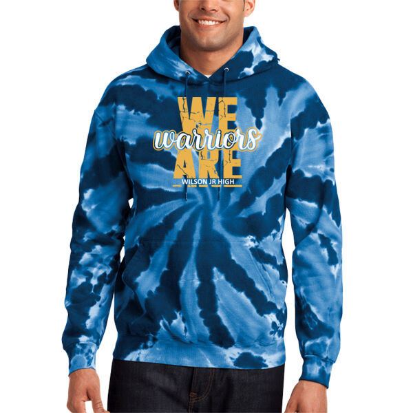 We Are Warriors Tie Dye Hoodie Thumbnail