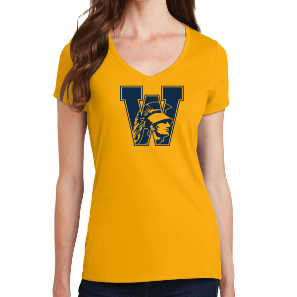 W Wilson  - Ladies V Neck Tee Thumbnail